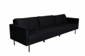 Soffa \'Åland\' 3-sits - Svart