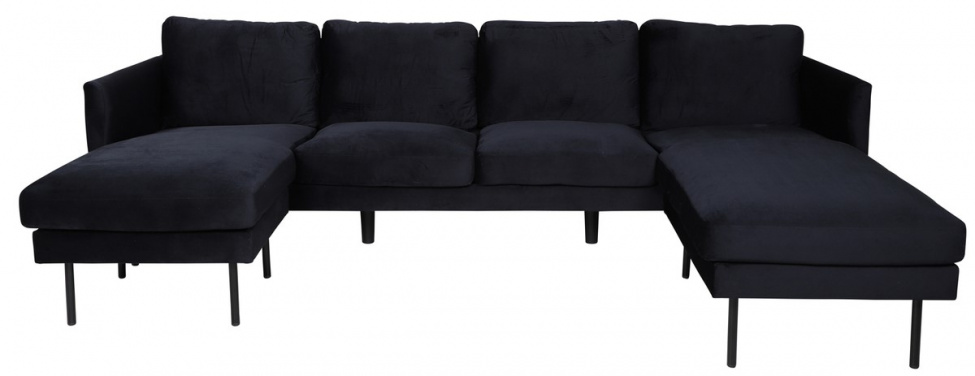 Divansoffa \'land\' - Svart