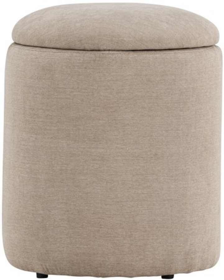 Puff \'Skara\' 32x40 cm - Beige i gruppen MBLER / Sittmbler / Puffar och sittsckar hos Reforma (15568-113)