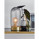Bordslampa \'Dome\' - Glas/Guld