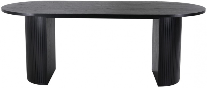 Matbord 'Barkaby' 90x200cm - Svart 