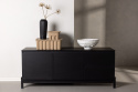 Byrå \'Boden\' 135x56cm - Svart