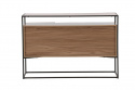 Skåp \'Härnösand\' 120x80cm - Brun