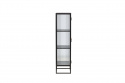 Skåp \'Grebbestad\' 70x160cm - Svart