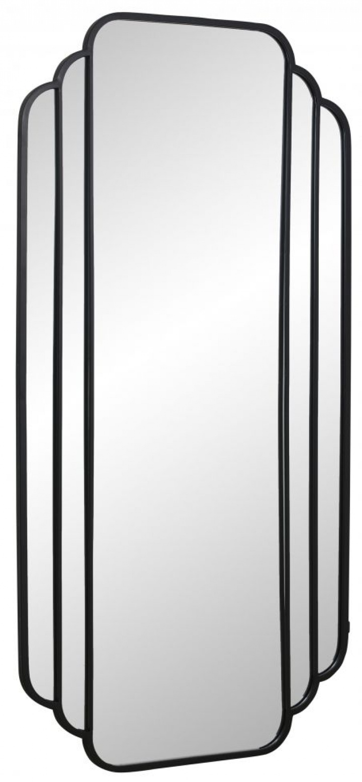 Vaggspegel 'SKYLARK' 100x200cm - Svart 