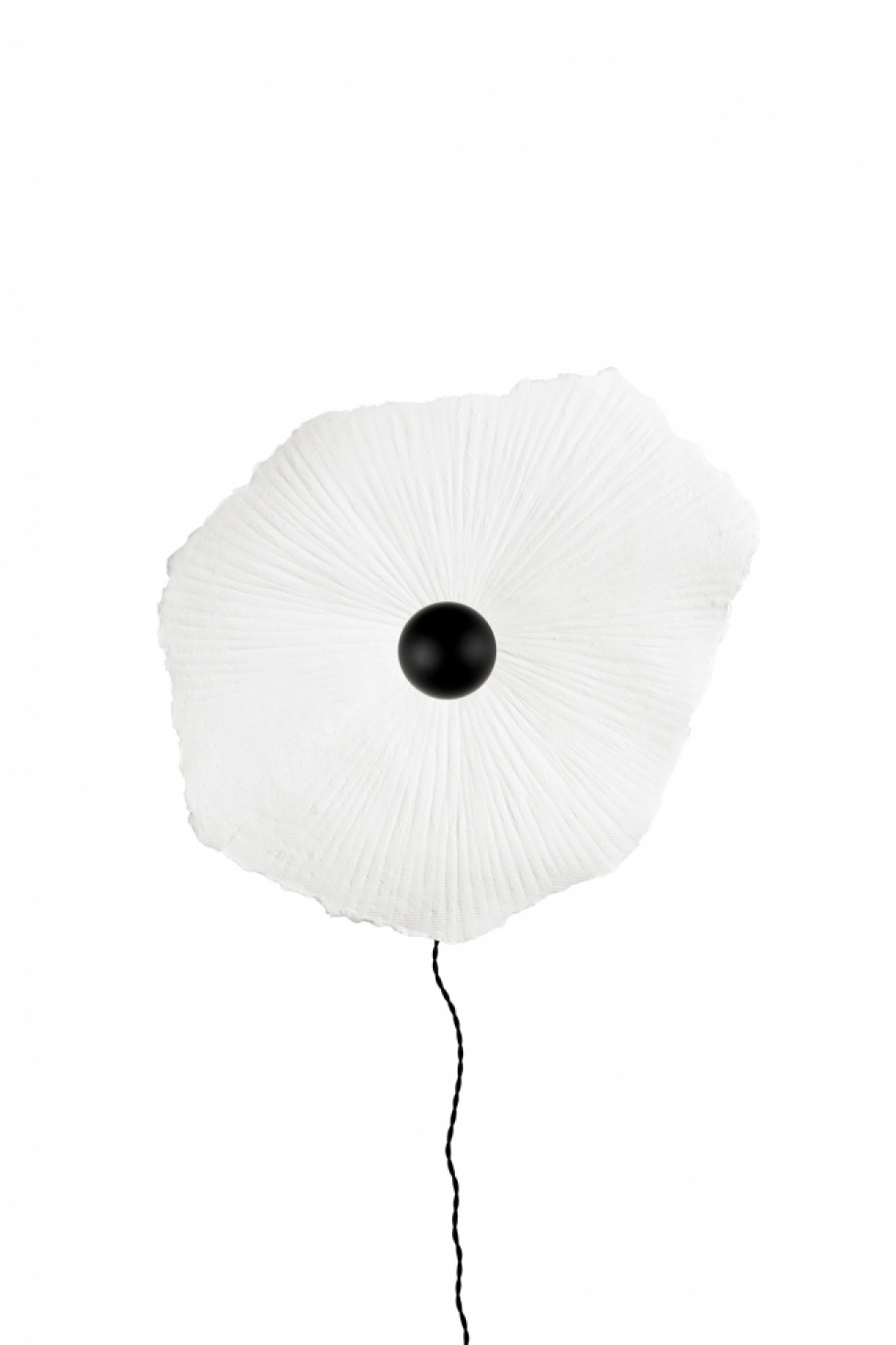 Vgglampa \'Tropez\' - Vit 60x60