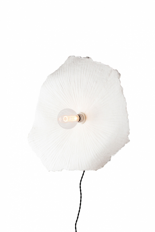 Vgglampa \'Tropez\' - Vit 60x60