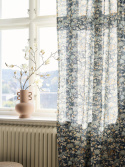 2-pack Gardin \'Äng\' 135x280cm - Blå