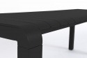 Trädgårdsbänk \'Vondel\' 175x45cm - Svart