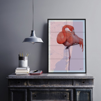 Poster - The Flamingo
