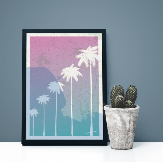 Poster - The Palm Trees A4