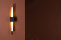 Vägglampa \'Bygdo\' - Svart