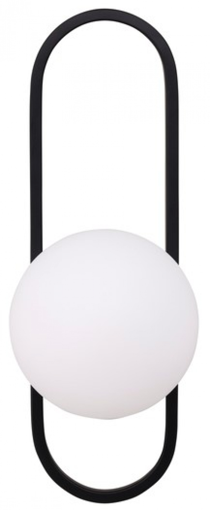 Vägglampa 'Agunnaryd' - Vit/Svart
