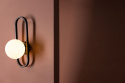 Vägglampa \'Agunnaryd\' - Vit/Svart