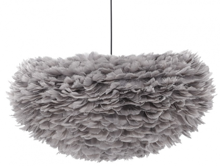 Taklampa 75x75 'Lovisa' - Grå