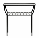 Sidobord \'Nimbus\' - Glas/Svart