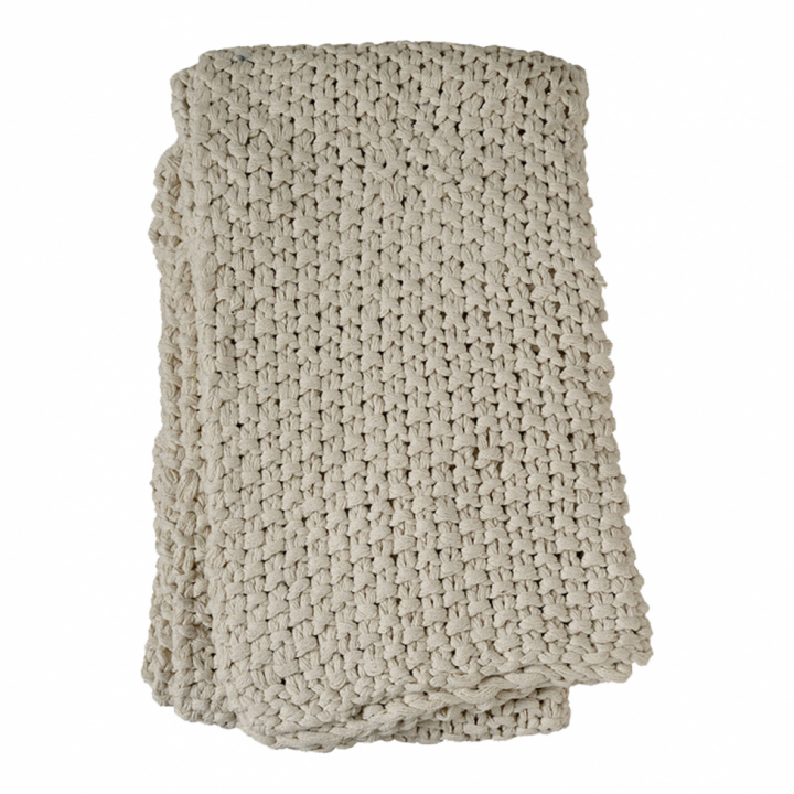 Pläd \'Drottningholm\' - Beige i gruppen Inredning / Textilier / Plädar & filtar hos Reforma (17DRO23700N02)
