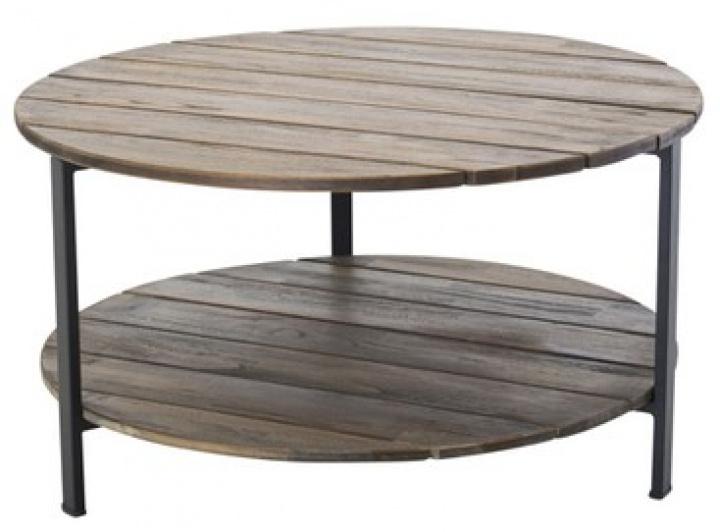 Soffbord 'Karlskrona' Runt 80cm - Natur