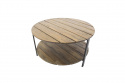 Soffbord \'Karlskrona\' Runt 80cm - Natur