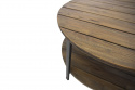 Soffbord \'Karlskrona\' Runt 80cm - Natur