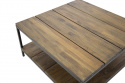 Soffbord \'Stenshuvud\' 80x80cm- Brun