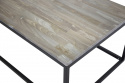 Soffbord \'Julia\' 60x120cm - Svart/Brun