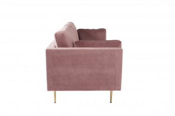 Soffa \'Bjelland\' 3-sits - Rosa