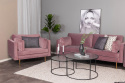 Soffa \'Bjelland\' 3-sits - Rosa