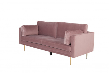 Soffa \'Bjelland\' 3-sits - Rosa