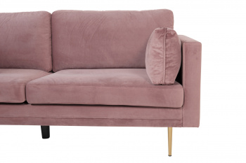 Soffa \'Bjelland\' 3-sits - Rosa