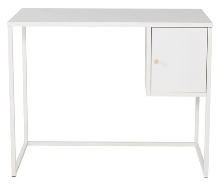 Skrivbord 'Bergslagen' 45x95 - Vit