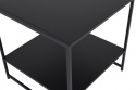 Sidobord \'Strömstad\' 51x51cm - Svart