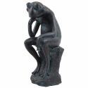 Skulptur \'Thinking Frog\' - Grön