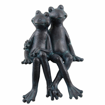Skulptur \'Frog Couple\'