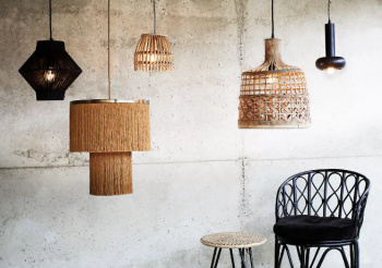 Taklampa \'Bamboo Ceiling Lamp - Natur