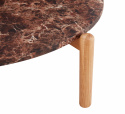 Soffbord \'Marble\' S - Brun