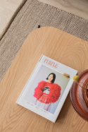 Soffbord \'Frida\' 80x80cm - Natur/Svart