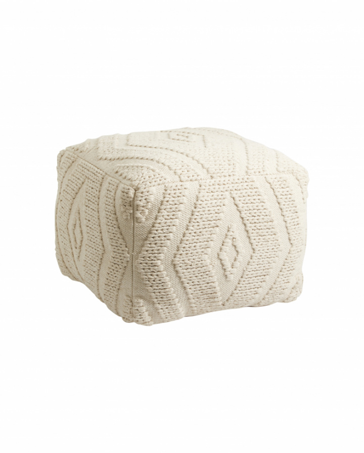 Sittpuff \' Wular\' - Vit i gruppen Möbler / Sittmöbler / Stolar hos Reforma (1904)