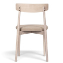 Stol \'Ystad\' - Vit ek/Beige