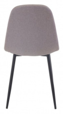 Stol \'Eidsberg\' Plast - Grå/Svart