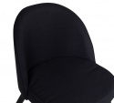 Stol \'Elverum\' - Svart tyg