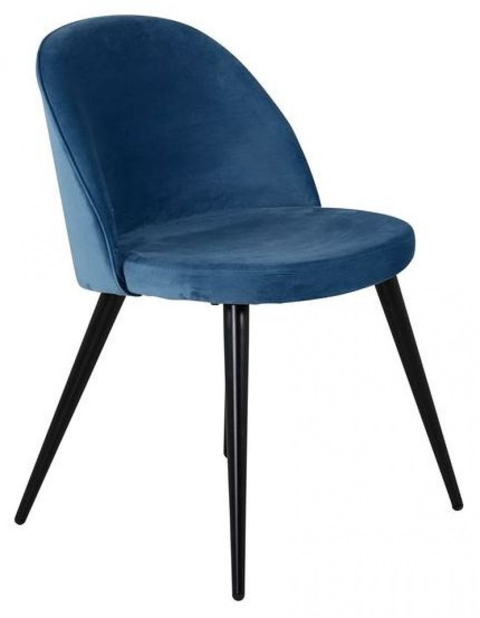 Stol \'Elverum\' - Bl/Svart