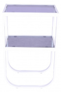 Sängbord \'Gerda\' 30x45cm - Vit