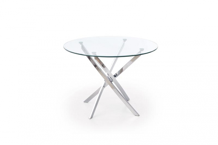 Matbord 'Dania' Runt 100cm - Silver