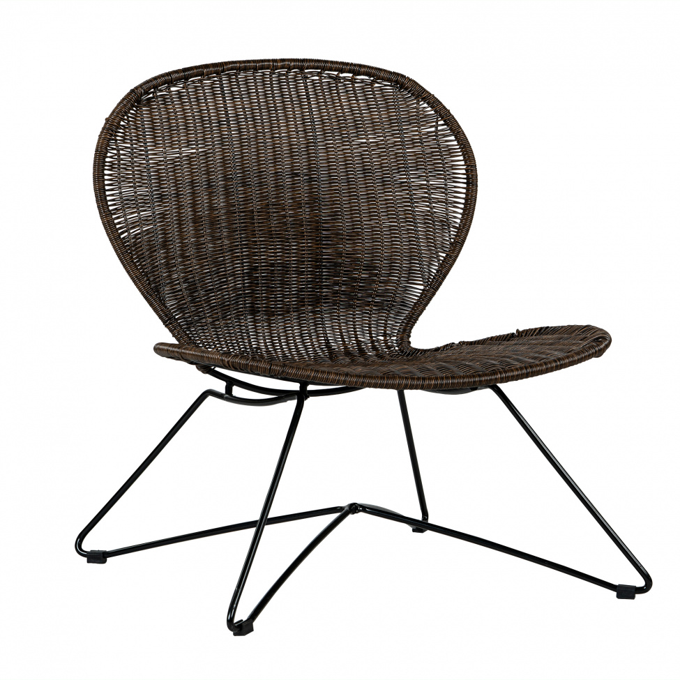 Stol \'Troy\' - Brun/Svart