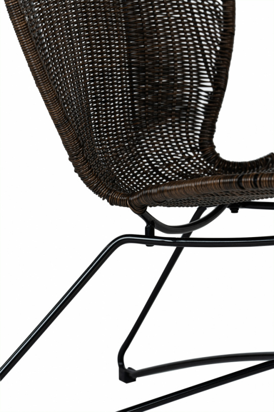 Stol \'Troy\' - Brun/Svart