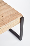 Bord \'Wood\' 110x64cm - Natur/Svart