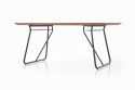 Matbord \'Houston\' - Brunt/Svart 180x90cm