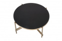 Soffbord \'Mare\' - Svart/Guld