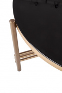 Soffbord \'Mare\' - Svart/Guld
